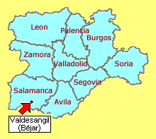 Imagen de Béjar mapa 37700 2 