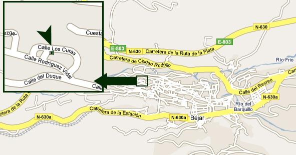 Imagen de Béjar mapa 37700 6 