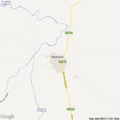 Imagen de Belalcázar mapa 14280 4 
