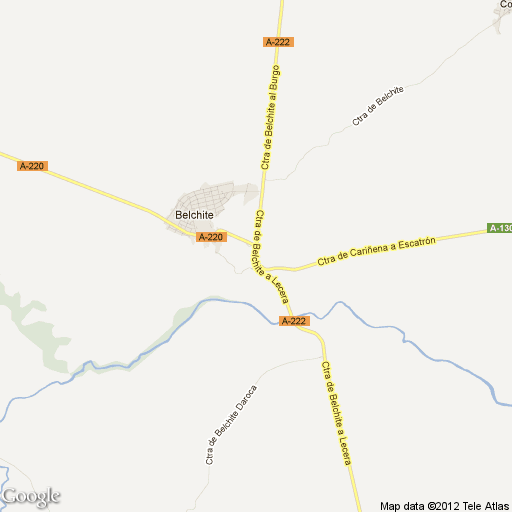 Imagen de Belchite mapa 50130 4 
