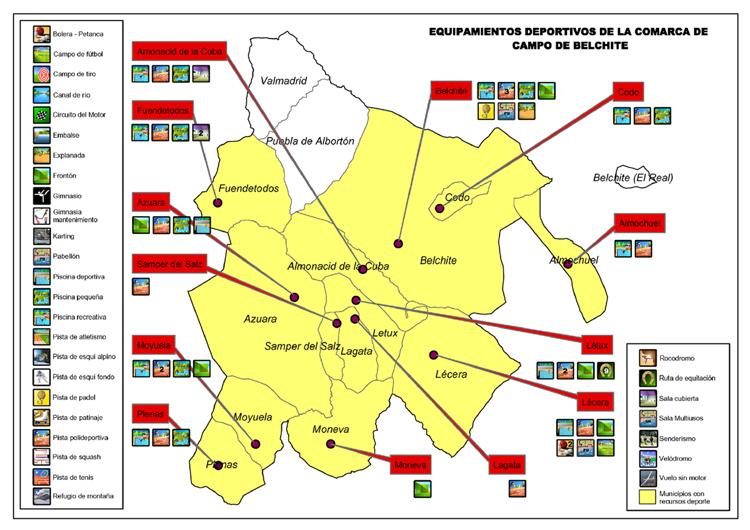 Imagen de Belchite mapa 50130 6 