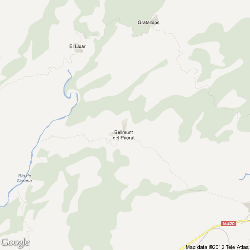 Imagen de Bellmunt del Priorat mapa 43738 1 
