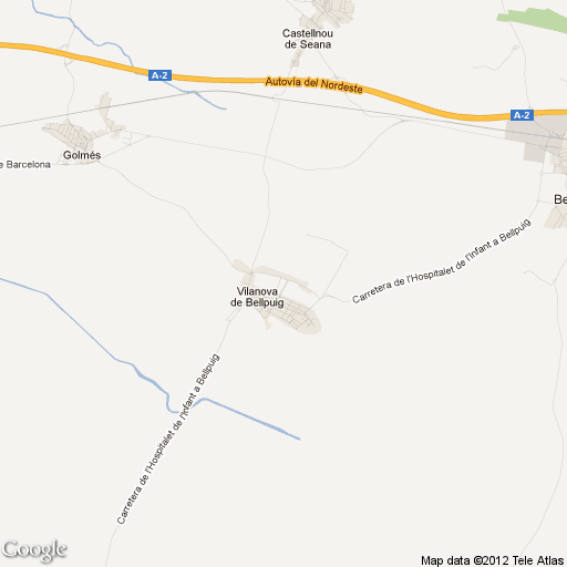 Imagen de Bellpuig mapa 25250 1 