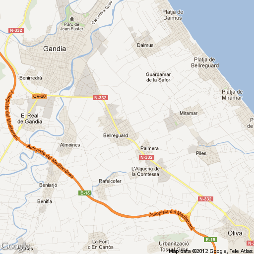 Imagen de Bellreguard mapa 46713 1 