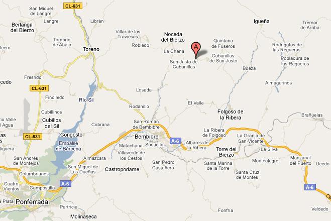 Imagen de Bembibre mapa 24300 2 