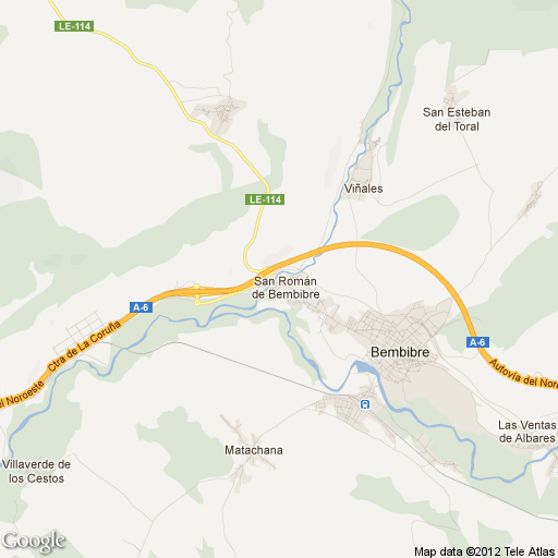 Imagen de Bembibre mapa 24300 4 