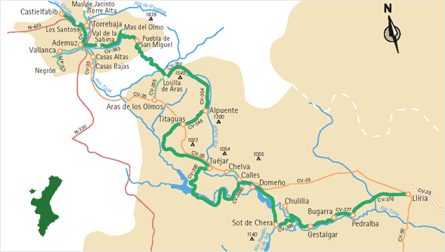 Imagen de Benagéber mapa 46173 3 