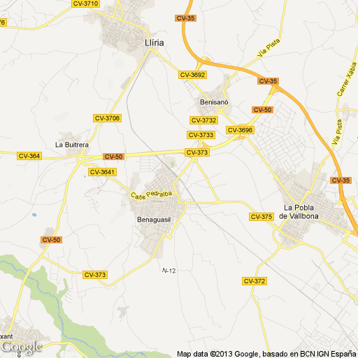 Imagen de Benaguasil mapa 46180 1 