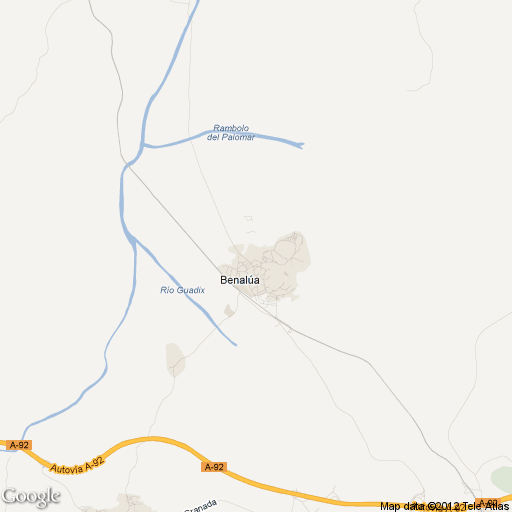 Imagen de Benalúa mapa 18566 1 