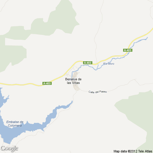 Imagen de Benalúa mapa 18566 2 