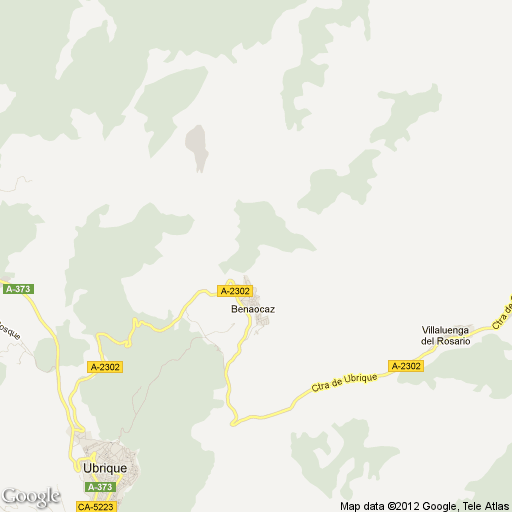 Imagen de Benaocaz mapa 11612 1 