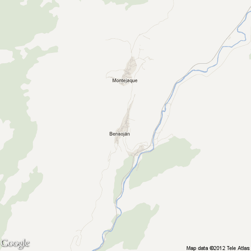 Imagen de Benaoján mapa 29370 1 