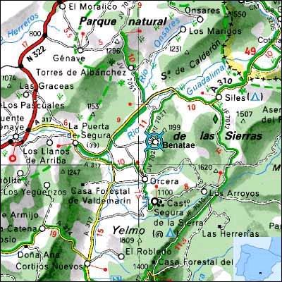 Imagen de Benatae mapa 23390 3 