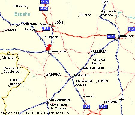 Imagen de Benavente mapa 49600 1 