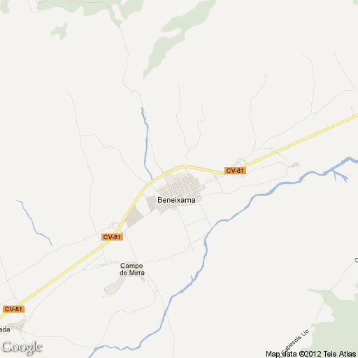 Imagen de Beneixama mapa 03460 1 