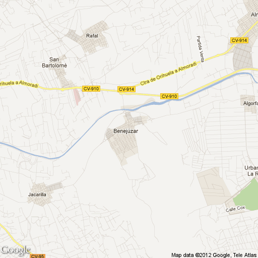 Imagen de Benejúzar mapa 03390 1 
