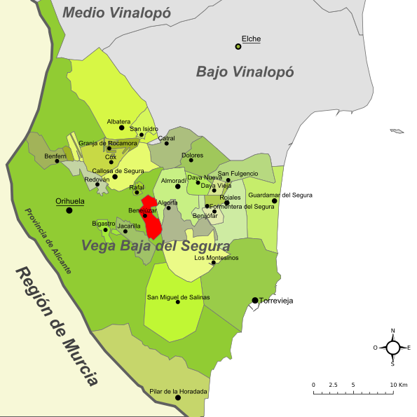 Imagen de Benejúzar mapa 03390 2 