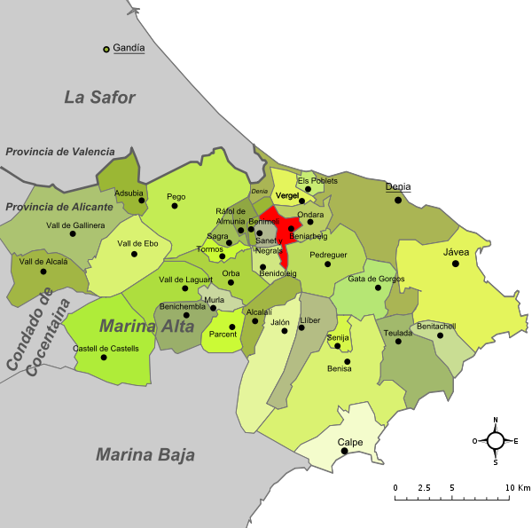 Imagen de Beniarbeig mapa 03778 2 