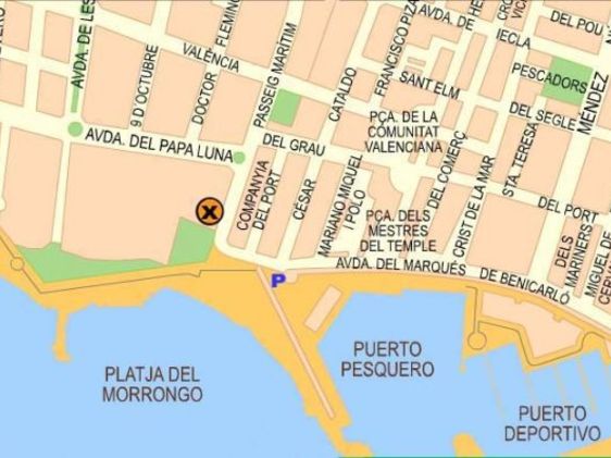 Imagen de Benicarló mapa 12580 2 