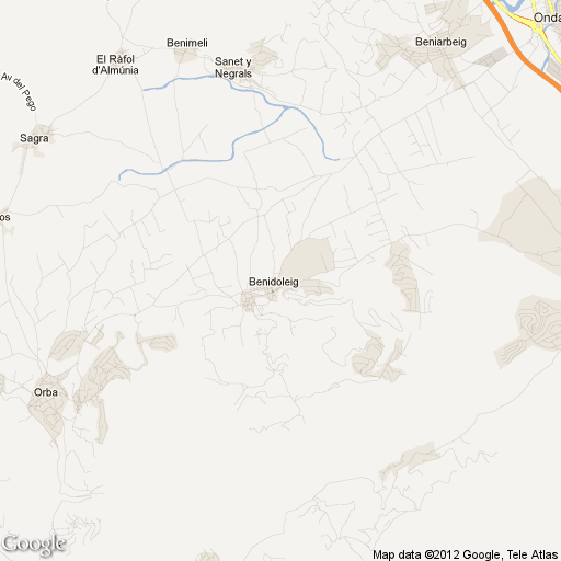 Imagen de Benidoleig mapa 03759 1 