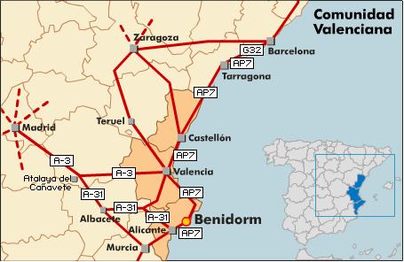 Imagen de Benidorm mapa 03501 2 