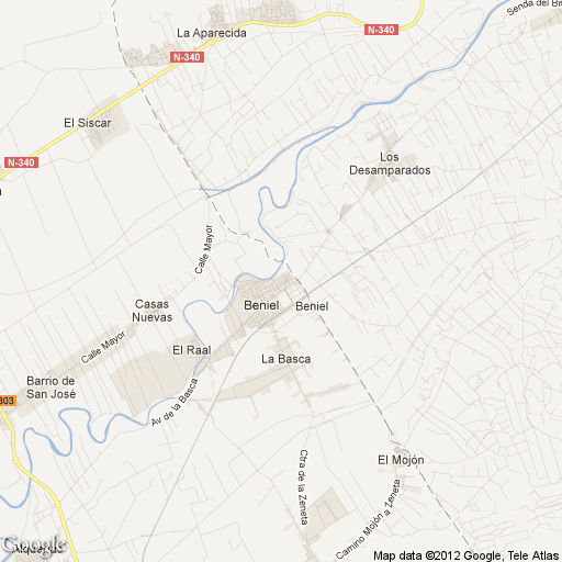 Imagen de Beniel mapa 30130 1 
