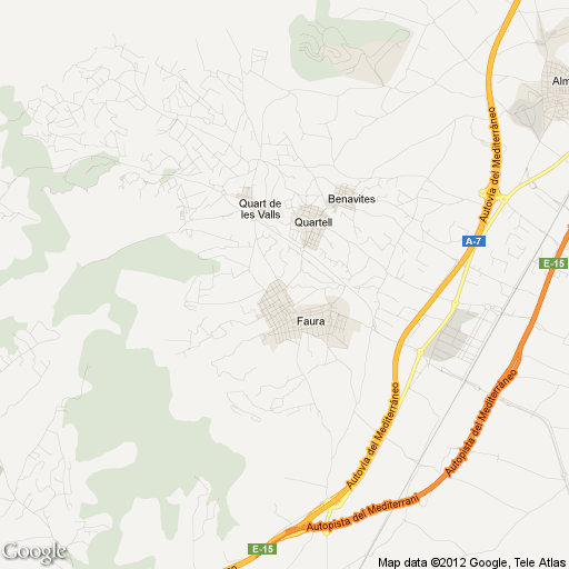 Imagen de Benifairó de les Valls mapa 46511 1 