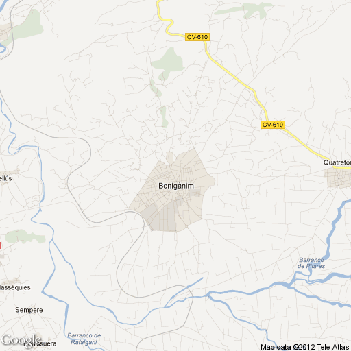 Imagen de Benigánim mapa 46830 1 