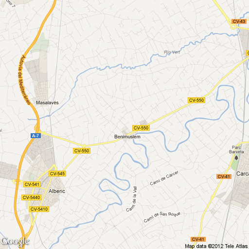 Imagen de Benimuslem mapa 46611 1 