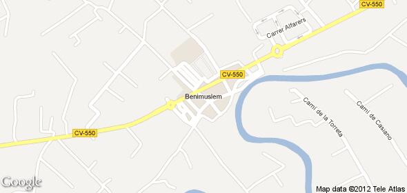 Imagen de Benimuslem mapa 46611 6 