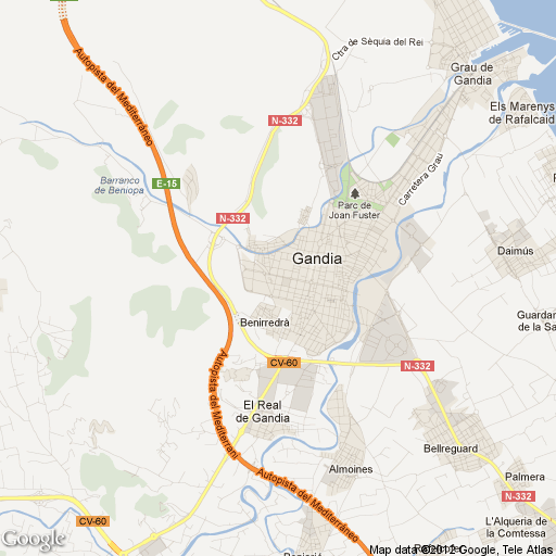 Imagen de Benirredrà mapa 46703 1 