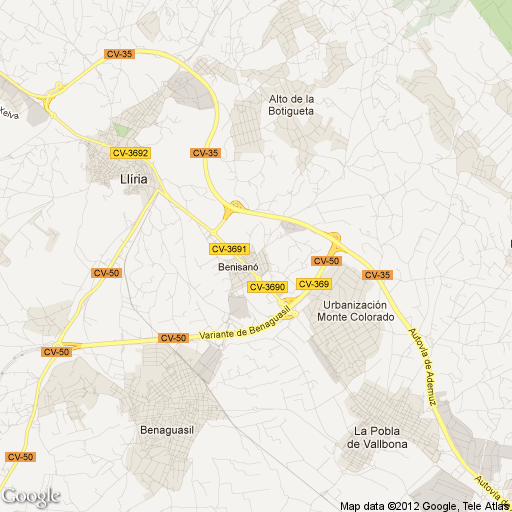 Imagen de Benisanó mapa 46181 1 