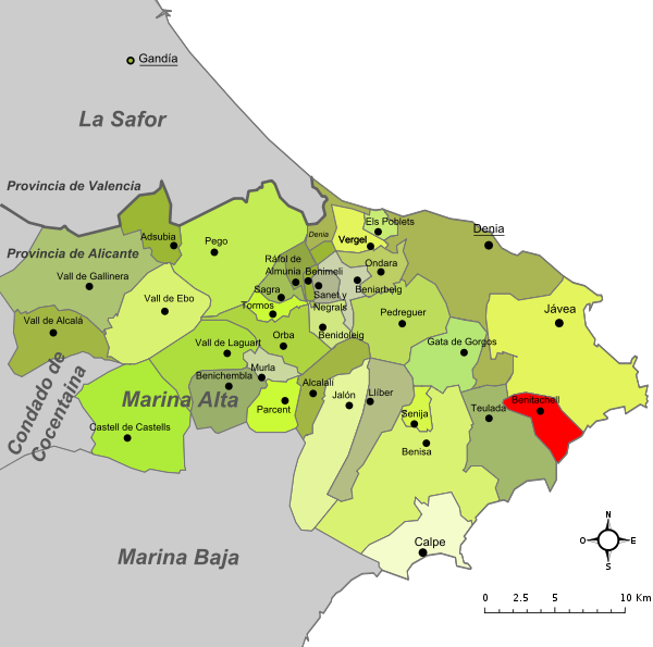 Imagen de Benitachell mapa 03726 1 