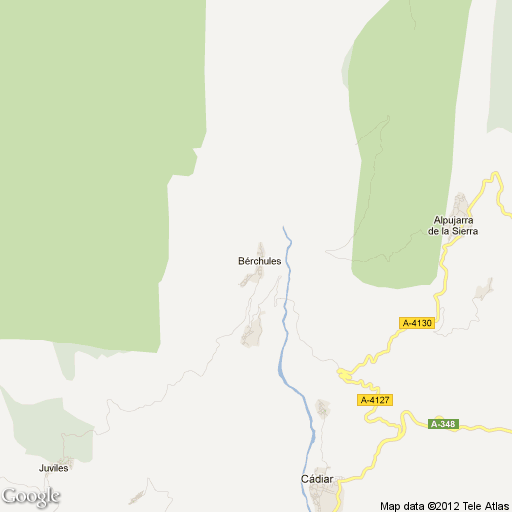 Imagen de Bérchules mapa 18451 3 