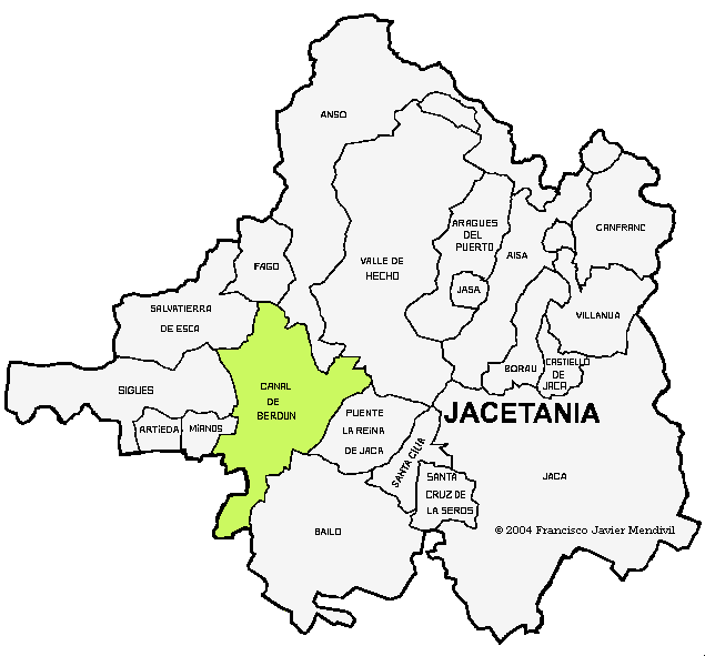 Imagen de Berdún mapa 22770 2 