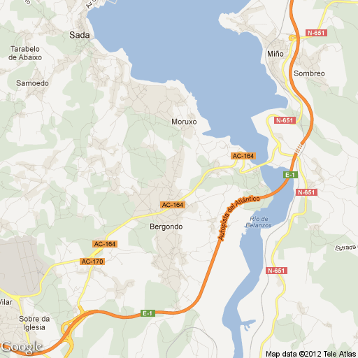 Imagen de Bergondo mapa 15165 1 