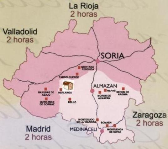 Imagen de Berlanga de Duero mapa 42360 2 