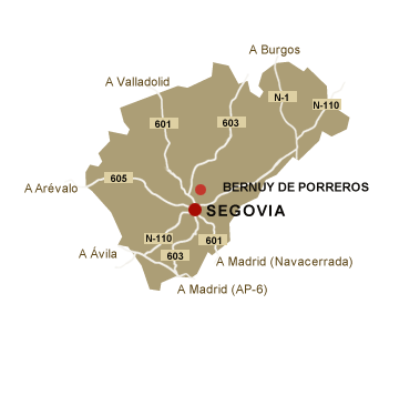 Imagen de Bernuy de Porreros mapa 40190 2 