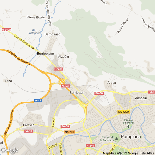 Imagen de Berriozar mapa 31013 1 
