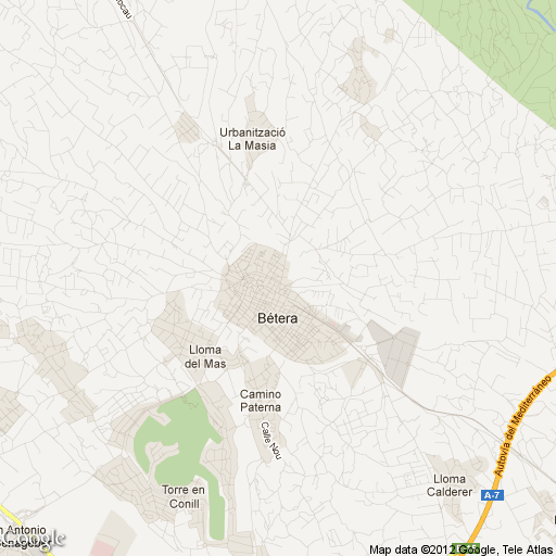 Imagen de Bétera mapa 46117 1 