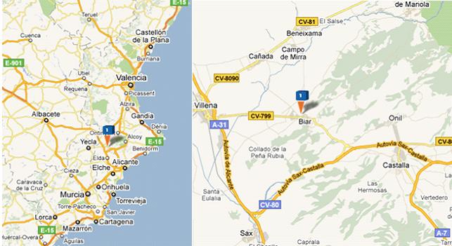 Imagen de Biar mapa 03410 5 