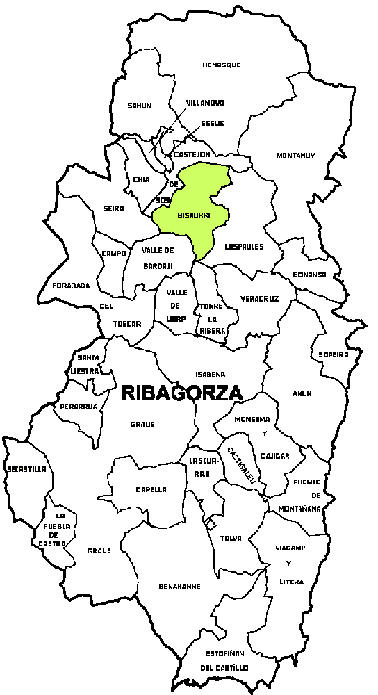 Imagen de Bisaurri mapa 22470 2 