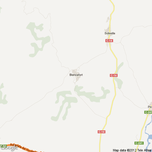 Imagen de Blancafort mapa 43411 1 