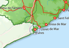 Imagen de Blanes mapa 17300 6 