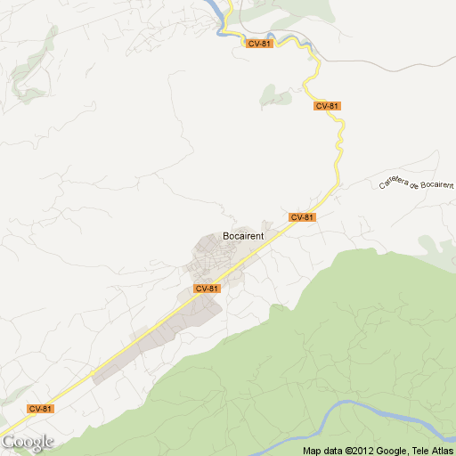 Imagen de Bocairent mapa 46880 1 