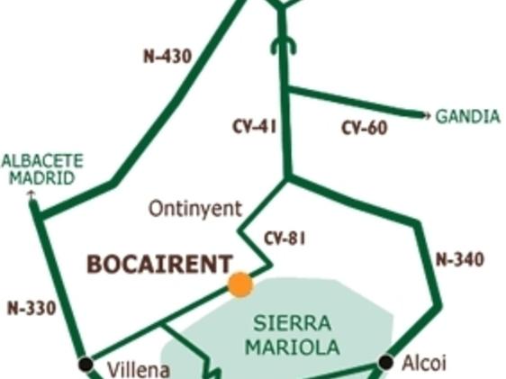 Imagen de Bocairent mapa 46880 6 