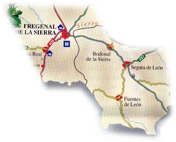 Imagen de Bodonal de la Sierra mapa 06394 3 