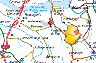 Imagen de Bohonal de Ibor mapa 10320 1 