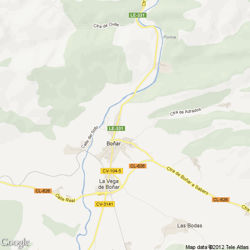 Imagen de Boñar mapa 24850 3 