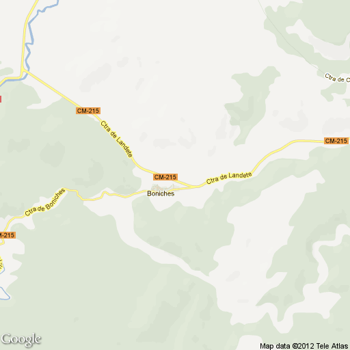 Imagen de Boniches mapa 16311 1 